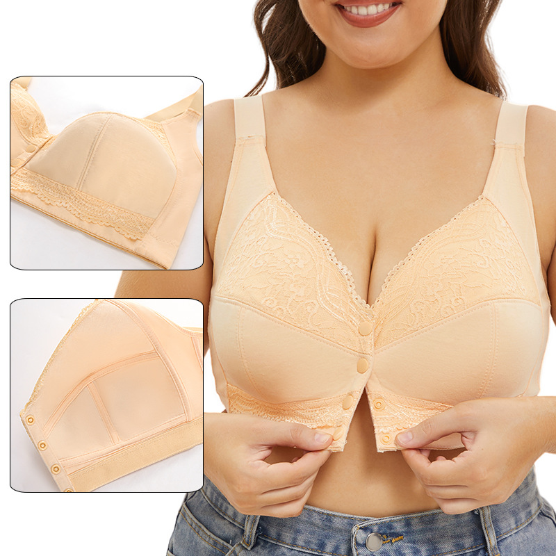 Plunge Bra Push Up - A-G Cup Women Plus Size Bra