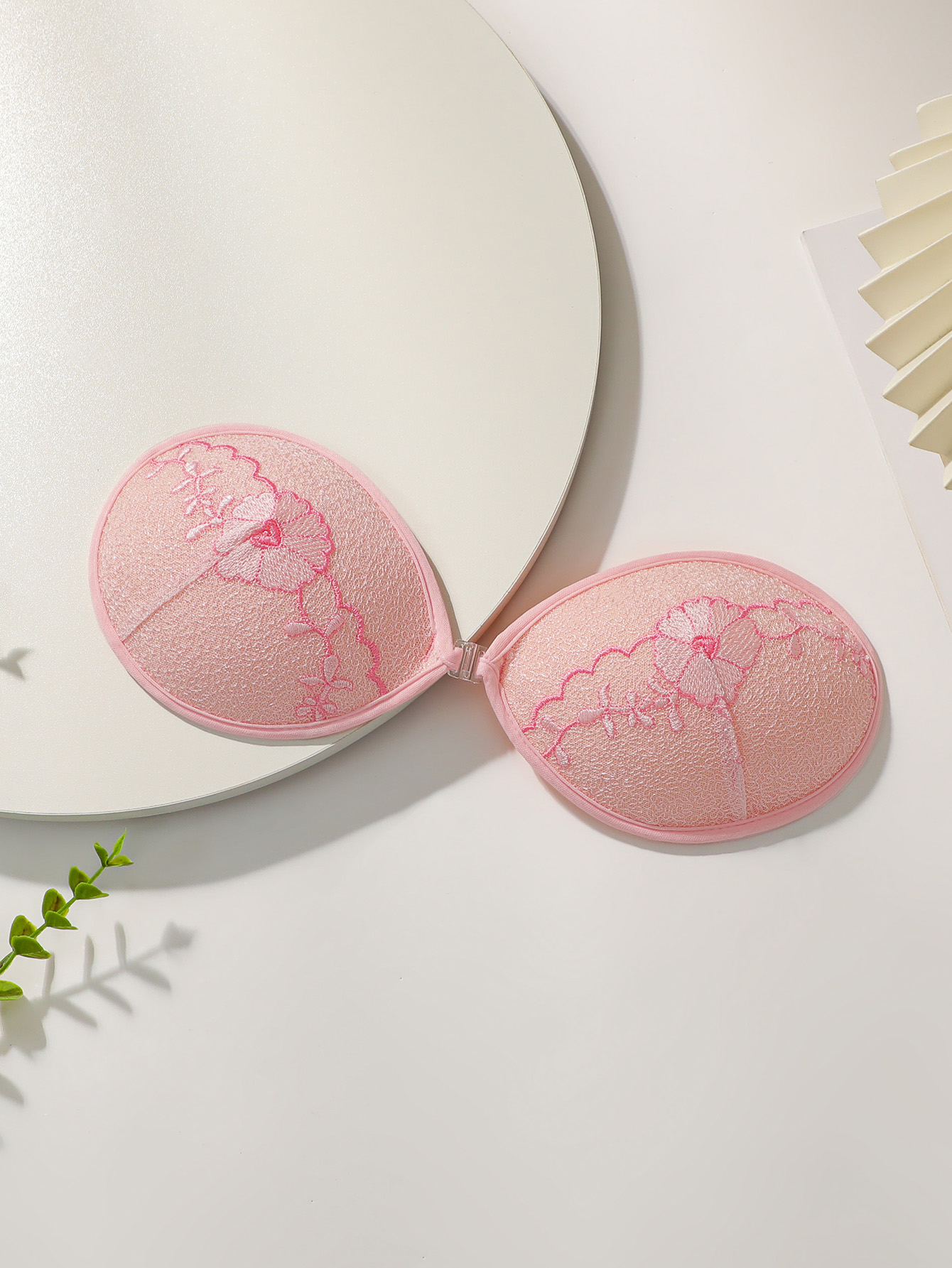 Push Up Bra Silicone - Women's chest patches gather, big chest