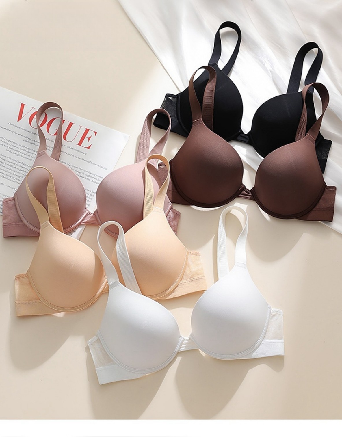 Demi Bra Balconette - 2025 Women's Plus Size Push Up
