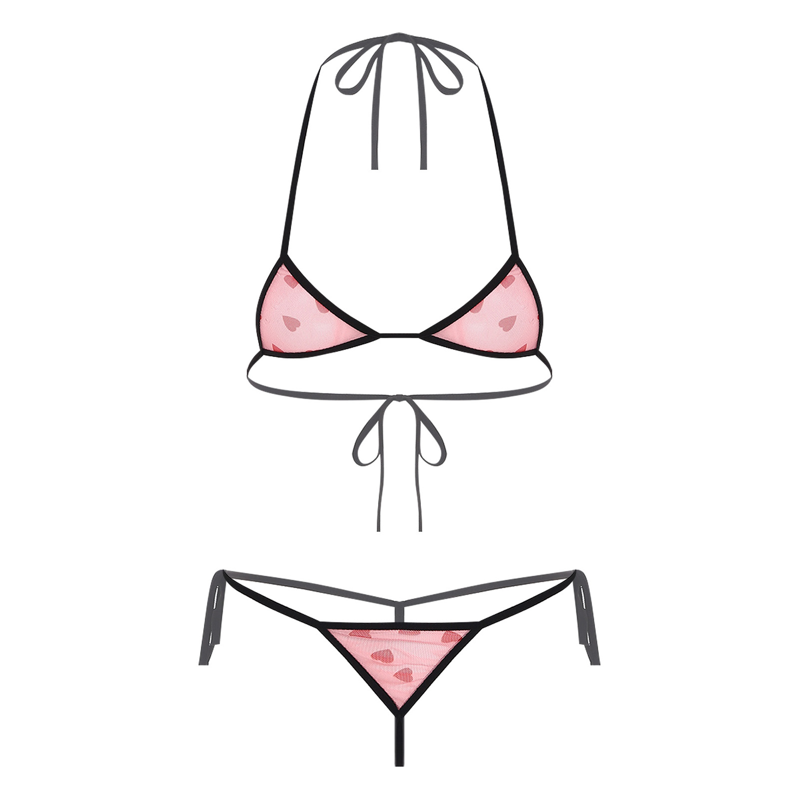 Womens Micro Mini Bikini Linge - огляд і ціна Sheer Mesh Bra