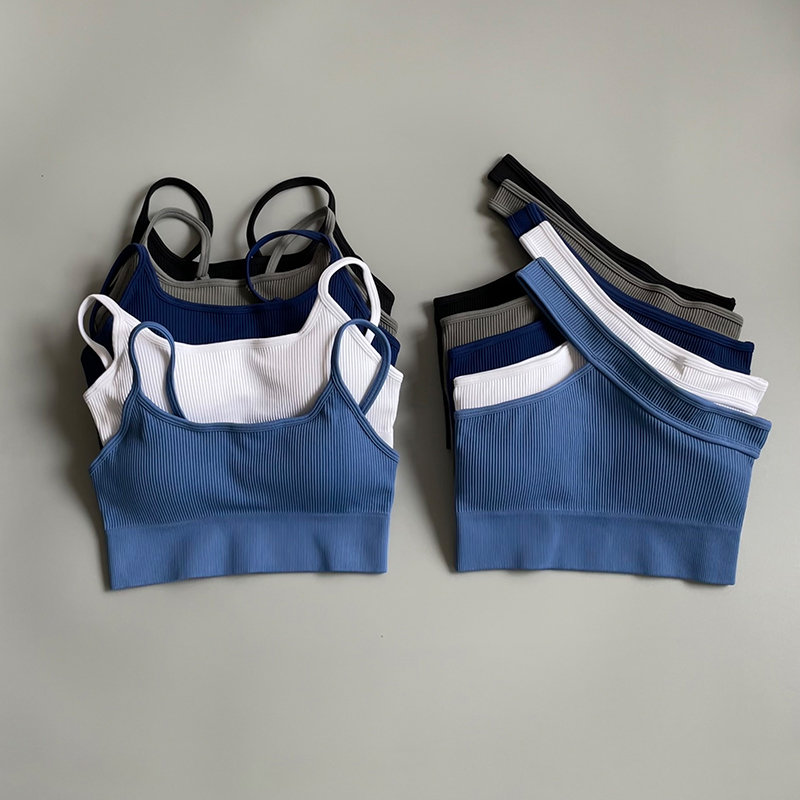 Women's Cropped Yoga Bra Sexy  - огляд і ціна Sports Bra Racerback