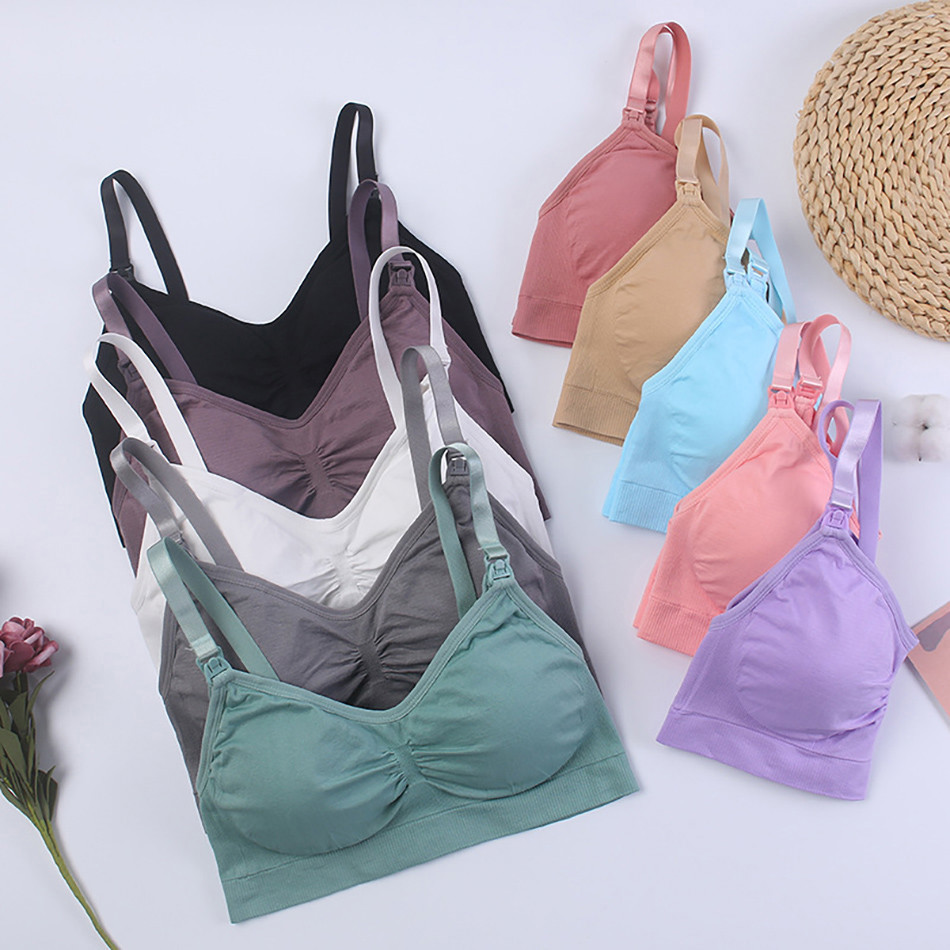 Breathable Maternity Pregnant  - огляд і ціна Sleep Bra Bralette