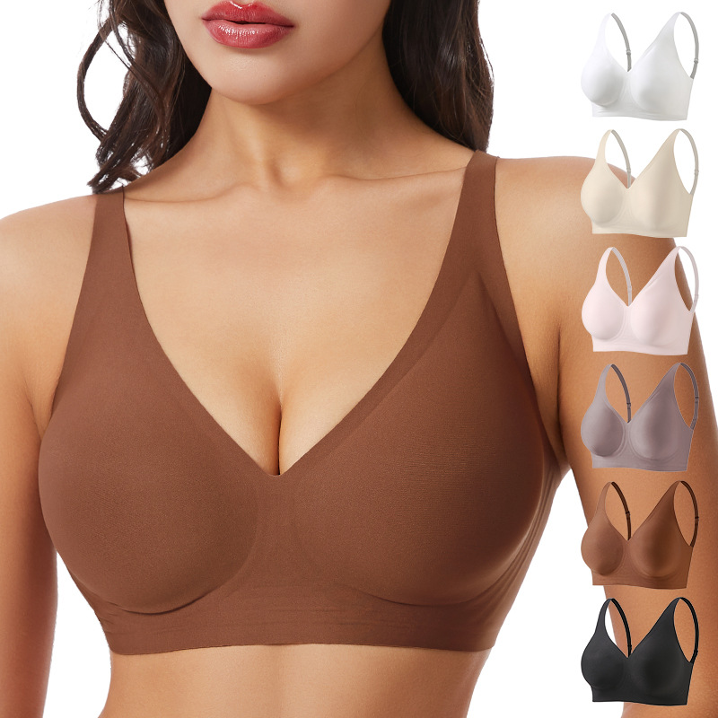 Women's Deep V Jelly Seamless  - огляд і ціна Wirefree Bra Comfort