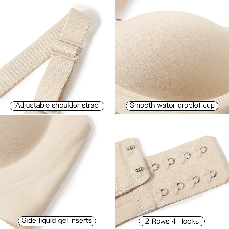 Women's Deep V Jelly Seamless  - огляд і ціна Wirefree Bra Comfort
