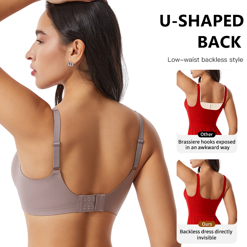 Women's Deep V Jelly Seamless  - огляд і ціна Wirefree Bra Comfort