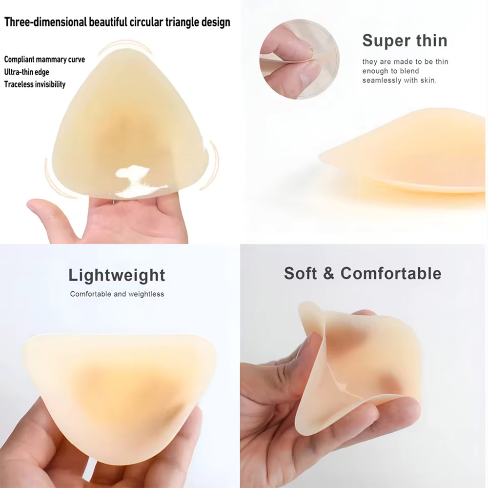 Silicone Triangular Nipple Cov - огляд і ціна Backless Bra Sticky