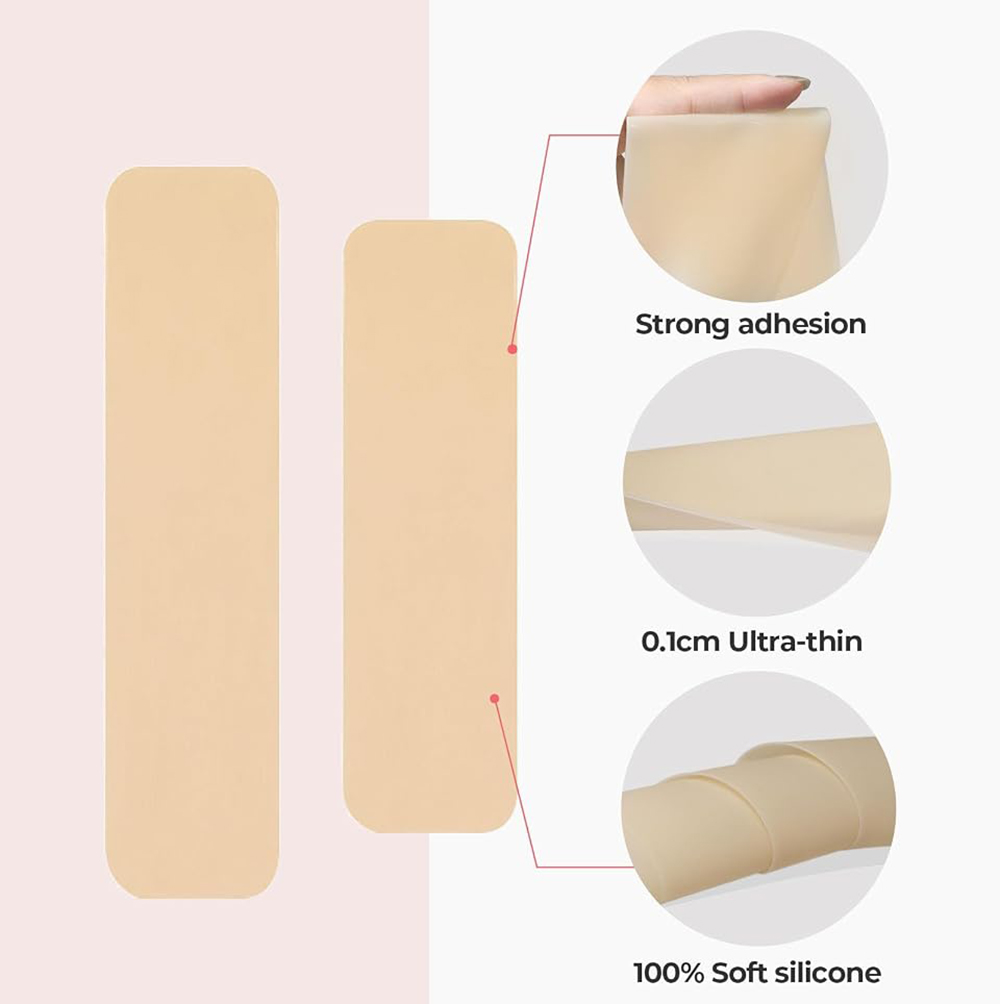 2PCS Silicone Boob Tape For Br - огляд і ціна Backless Bra Sticky