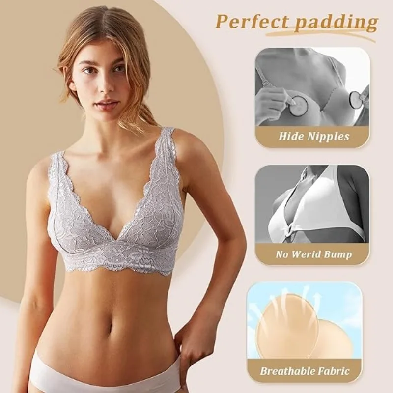 2/20pcs Removable Sponge Push  - огляд і ціна Push Up Bra Silicone