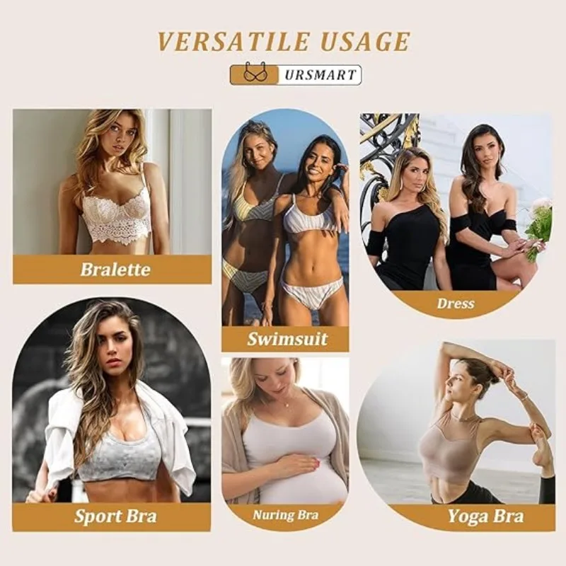 2/20pcs Removable Sponge Push  - огляд і ціна Push Up Bra Silicone