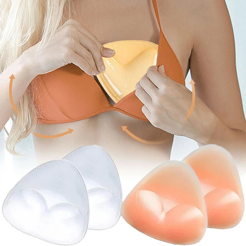 1pair Swimwear Silicone Bra In - огляд і ціна Push Up Bra Silicone