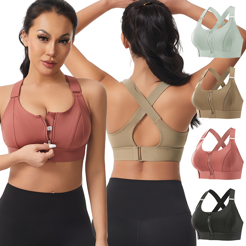 Women's High-Impact Sports Bra - огляд і ціна Plunge Bra Push Up