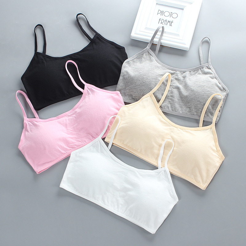 5pcs Teenage Girls Cotton Trai - огляд і ціна Cotton Bra Everyday