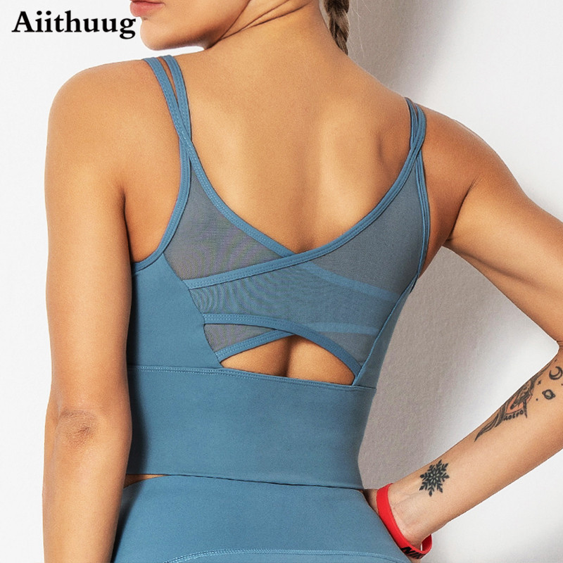 Aiithuug Yoga Bras Fitness Shi - огляд і ціна Sports Bra Racerback