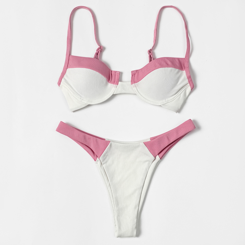 ZTVitality Ribbed Splicing Sex - огляд і ціна Underwire Bra Padded