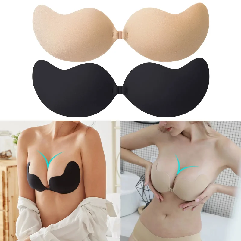 1/2pc Invisible Push Up Bra Ba - огляд і ціна Backless Bra Sticky