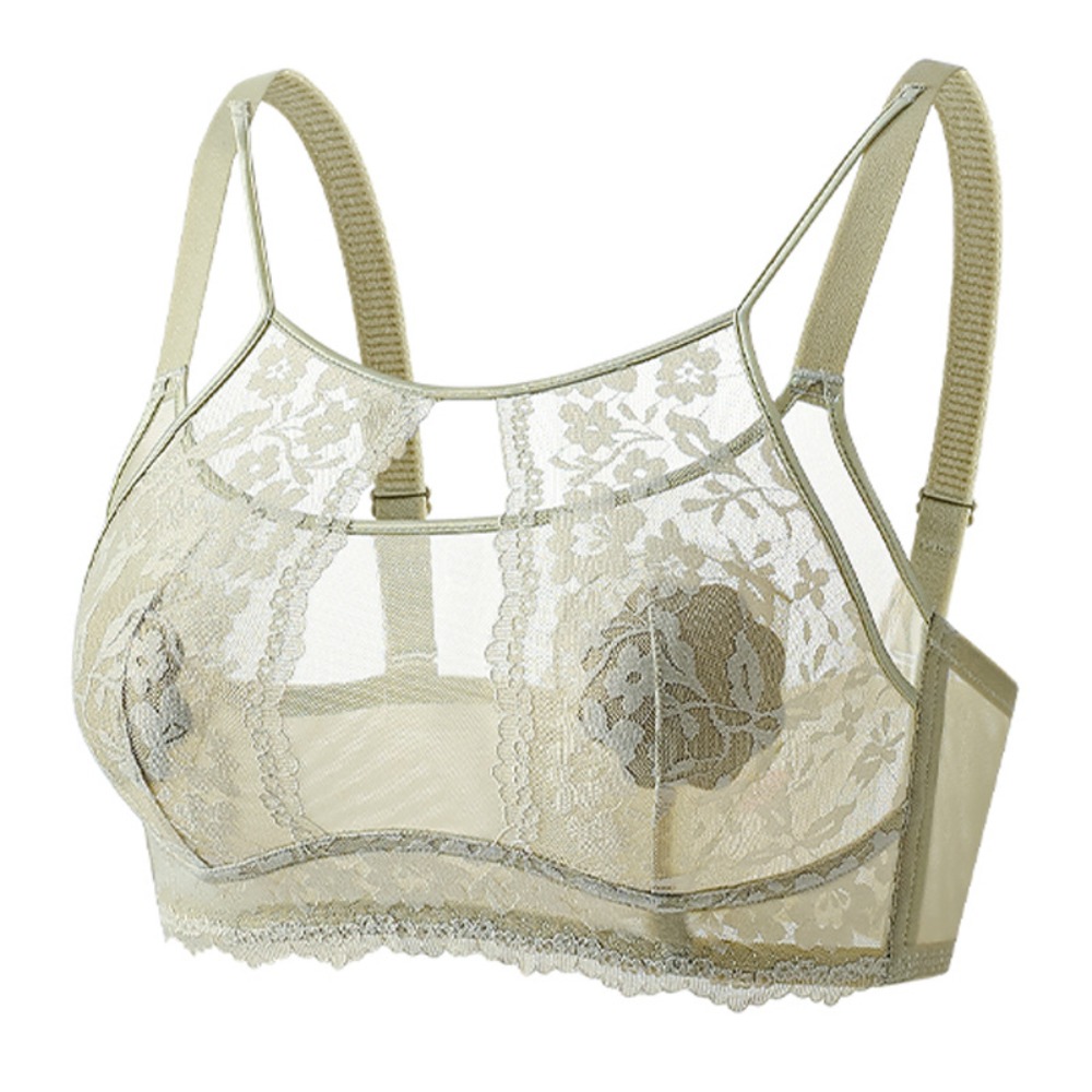 Fashion Mesh Flower Wireless D - огляд і ціна Sheer Mesh Bra