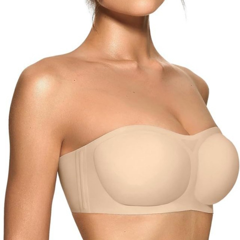 Women's Strapless Bra with Pus - огляд і ціна Plunge Bra Push Up
