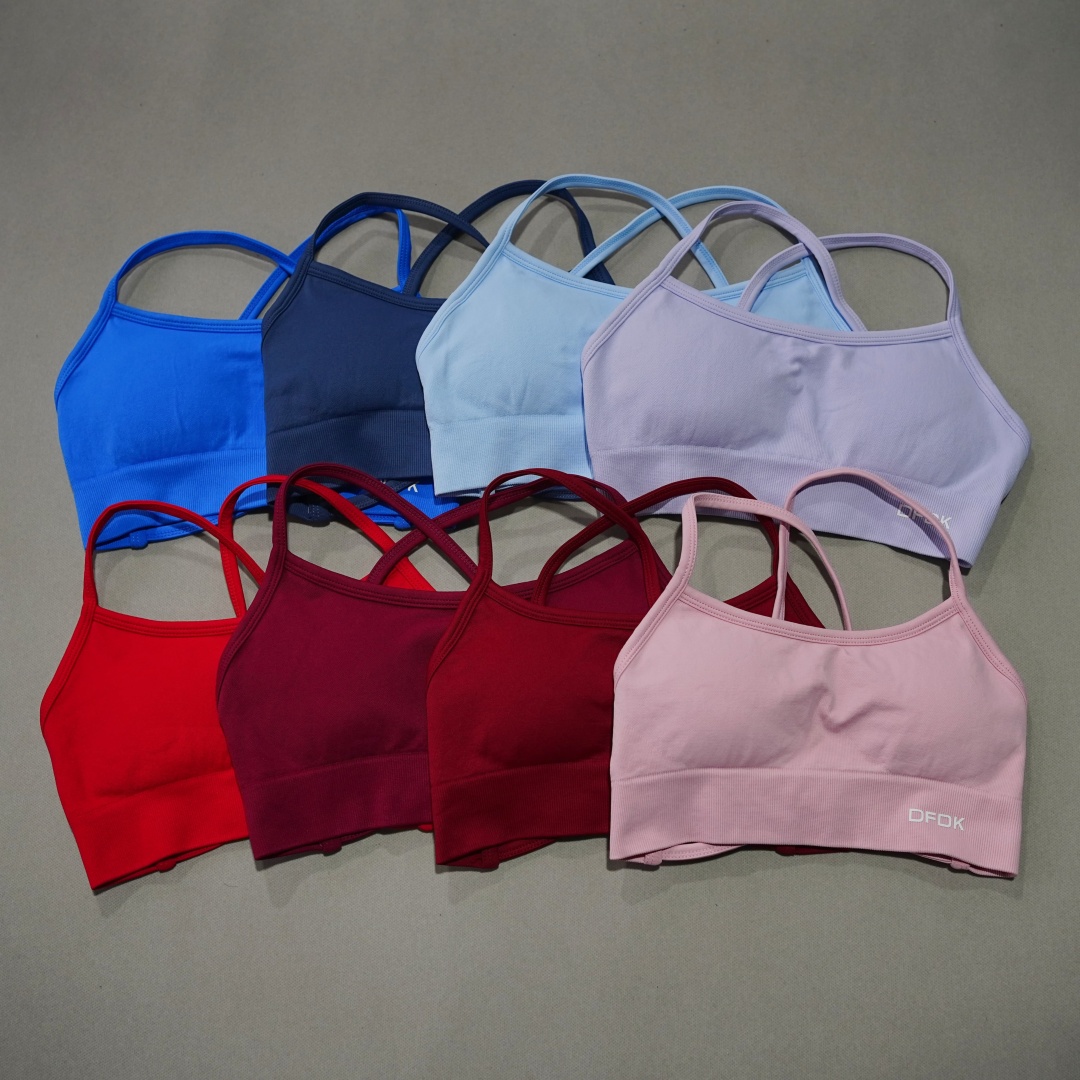DFDK Ribbed Seamless Cross Bac - огляд і ціна Minimizer Bra Women