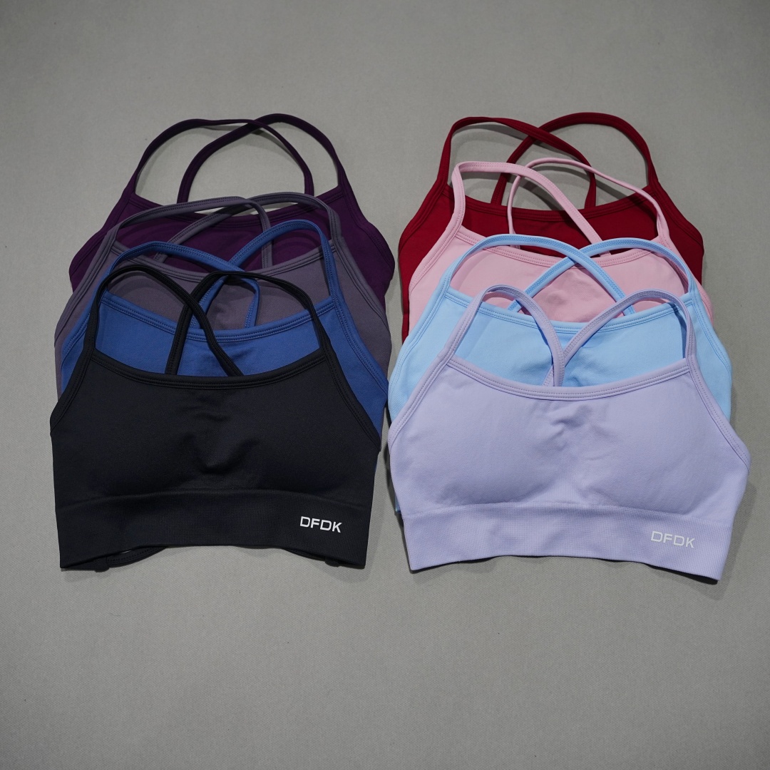 DFDK Ribbed Seamless Cross Bac - огляд і ціна Minimizer Bra Women