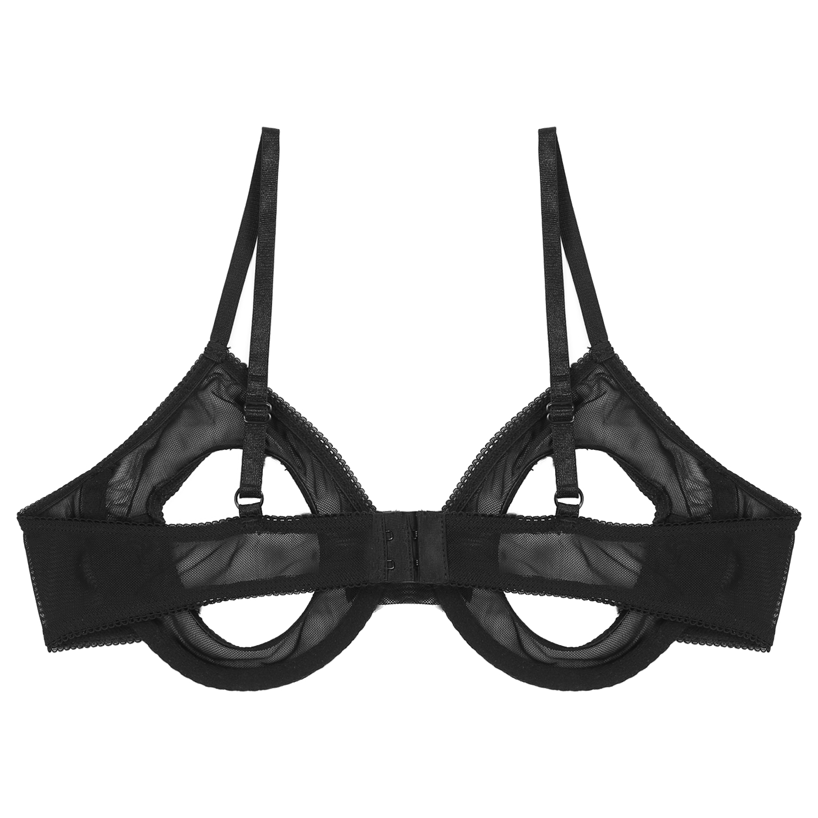 Woman's Lace Underwire Push Up - огляд і ціна Demi Bra Balconette